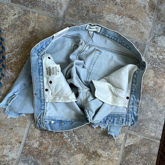 AGolde Parker Long Short Size 32 NWT - Picture 9 of 12